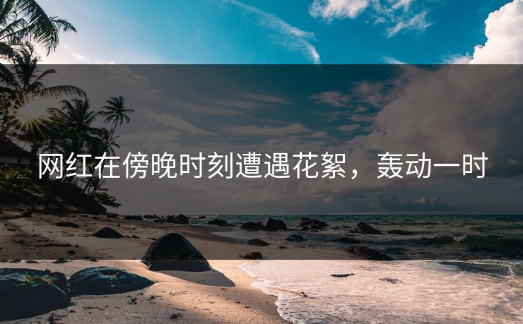 网红在傍晚时刻遭遇花絮，轰动一时